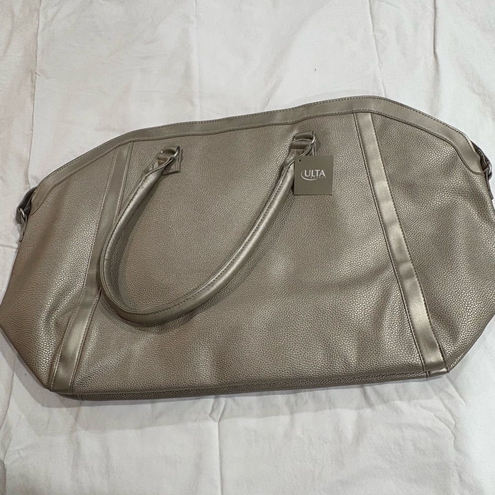 Ulta Beauty Metallic Tote Bag